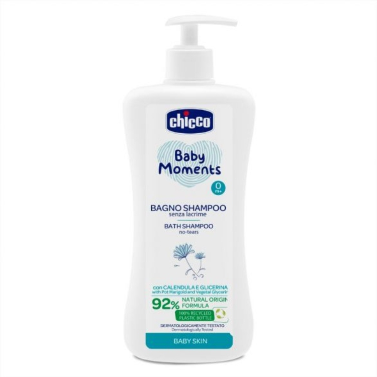 Chicco Baby Moments kupka i šampon 750ml